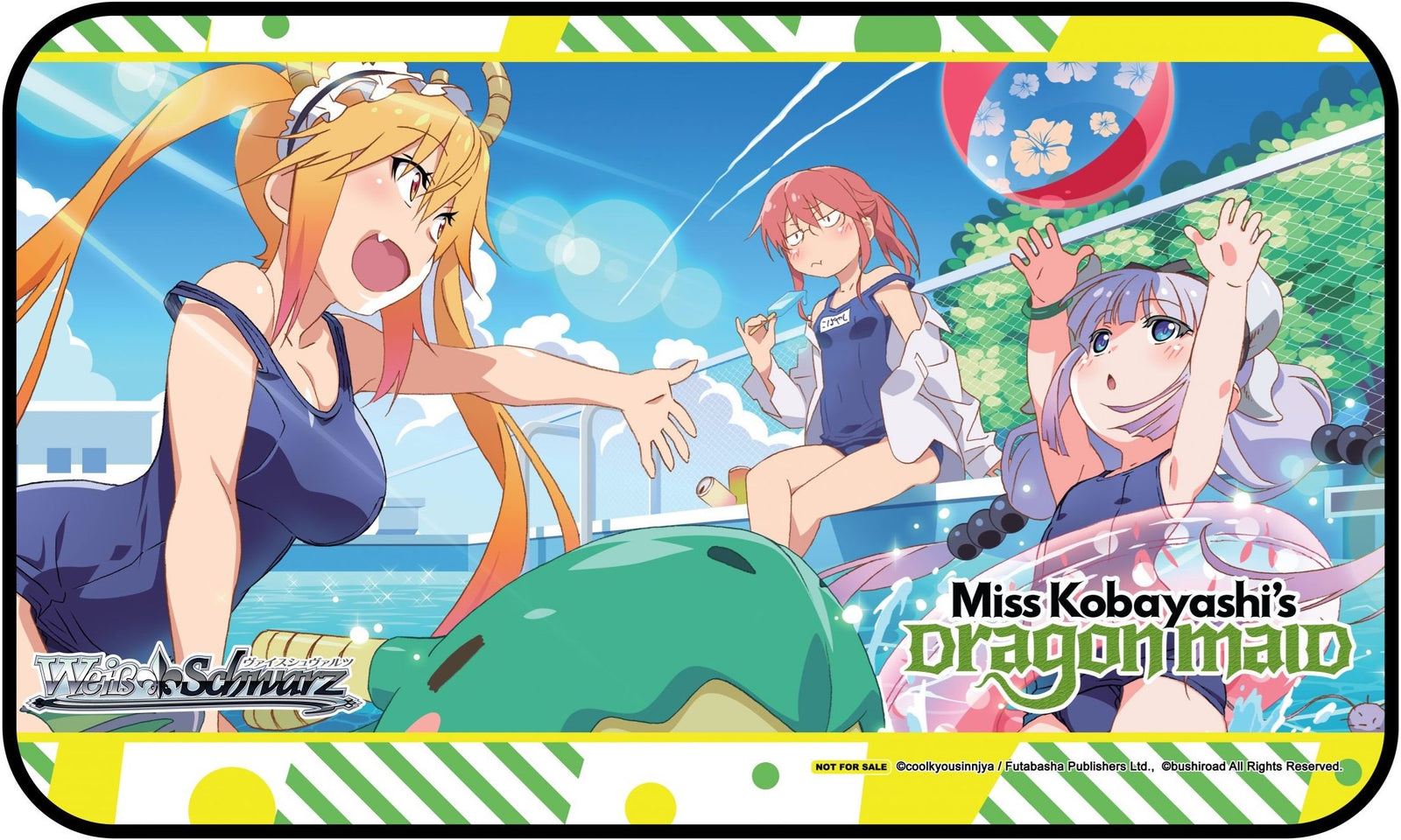 Stitched Playmat - Miss Kobayashi's Dragon Maid