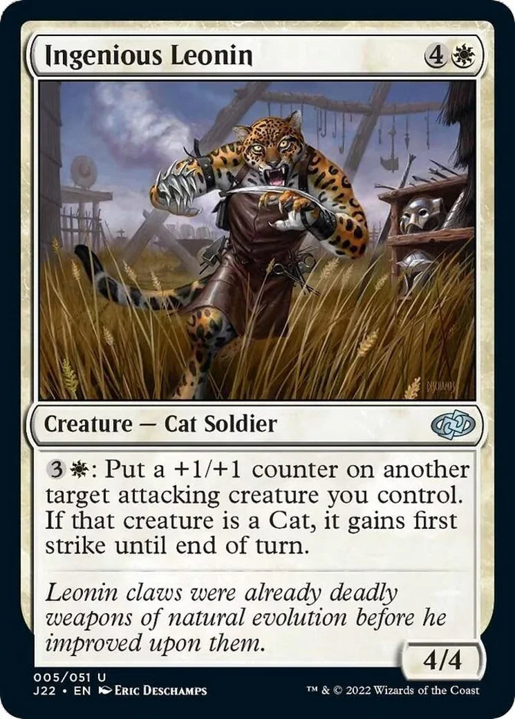 Ingenious Leonin [J22 - 5]