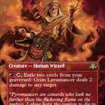 Grim Lavamancer (Borderless)