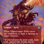 Flametongue Kavu (Borderless)