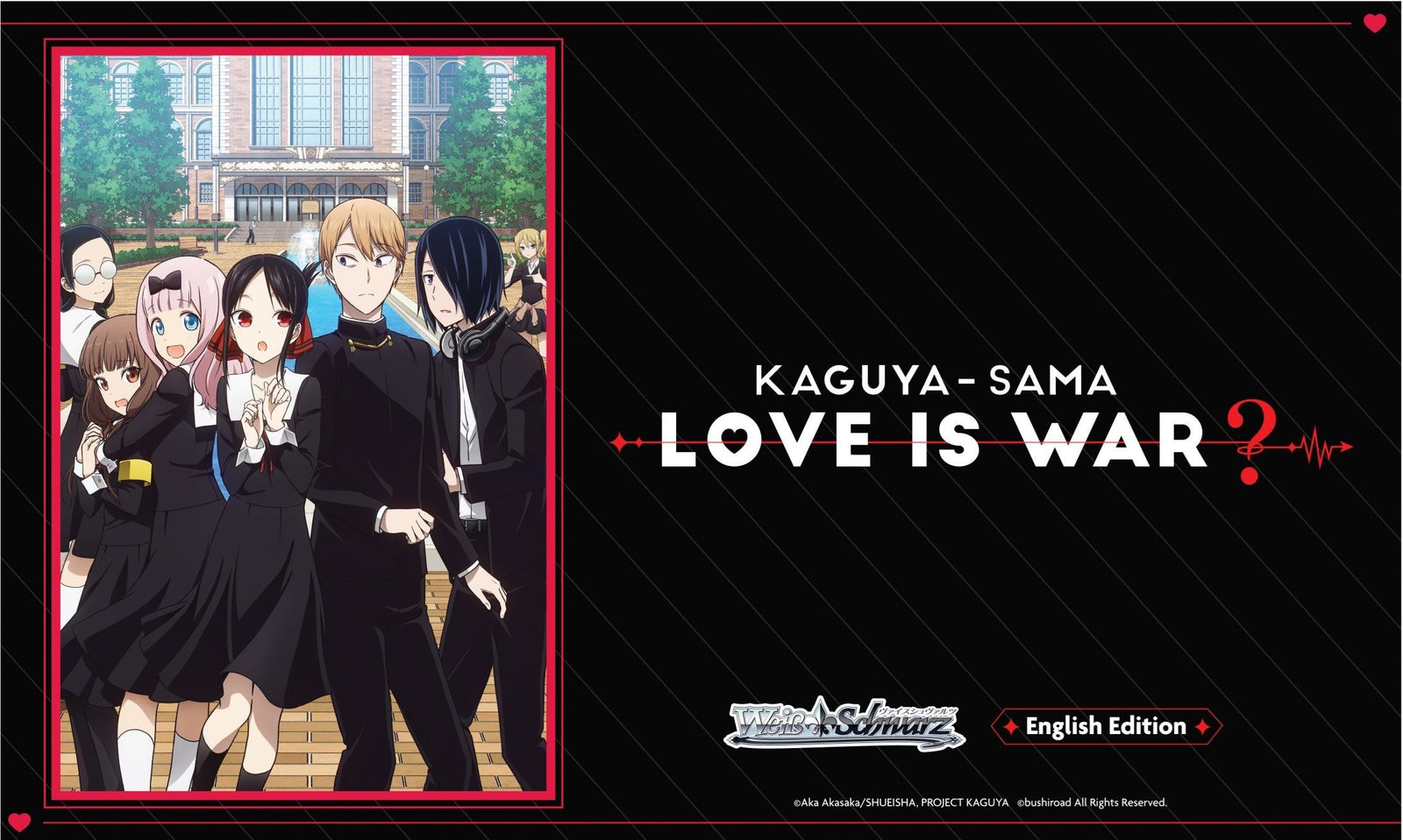 Stitched Playmat - Kaguya-sama: Love is War?