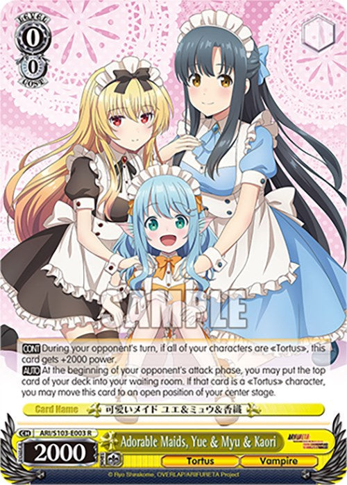 Adorable Maids, Yue & Myu & Kaori (ARI/S103-E003)