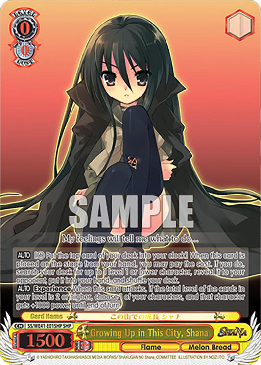 Growing Up in This City, Shana (SS/WE41-E01SHP) - TCG Omega