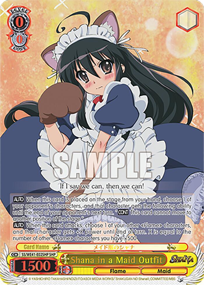 Shana in a Maid Outfit (SHP) [SS - 002]