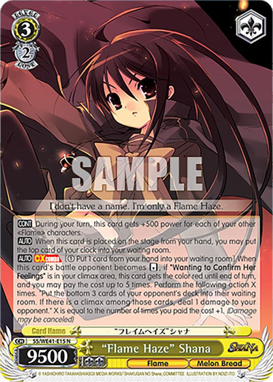 "Flame Haze" Shana (SS/WE41-E15)