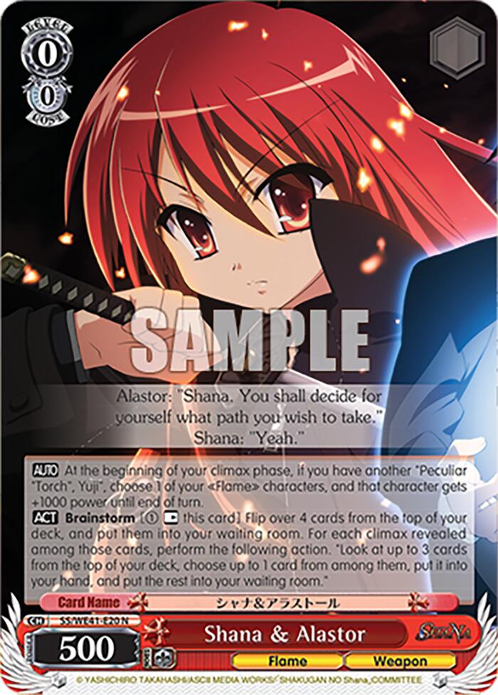 Shana & Alastor (SS/WE41-E20) - TCG Omega