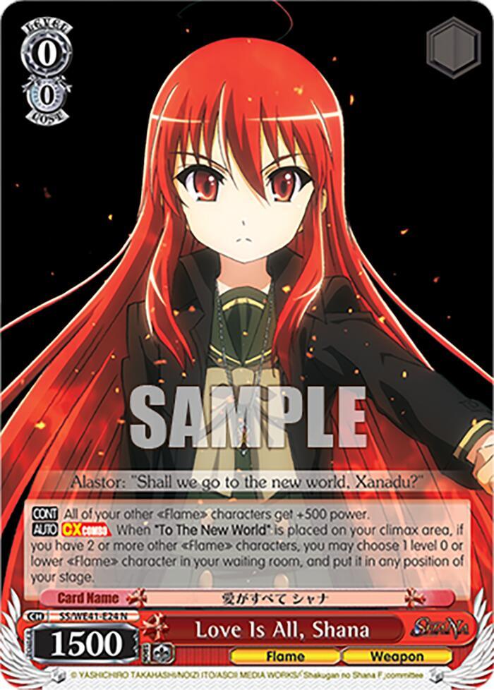 Love Is All, Shana [SS - 024]