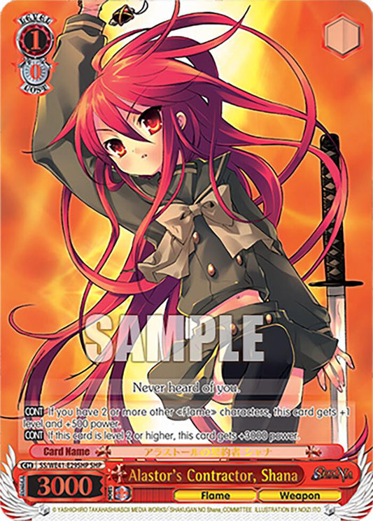 Alastor's Contractor, Shana (SS/WE41-E29SHP) - TCG Omega