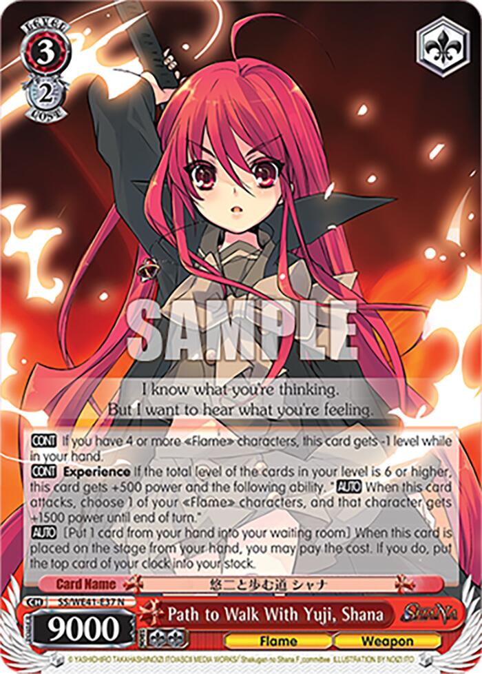 Path to Walk With Yuji, Shana (SS/WE41-E37) - TCG Omega