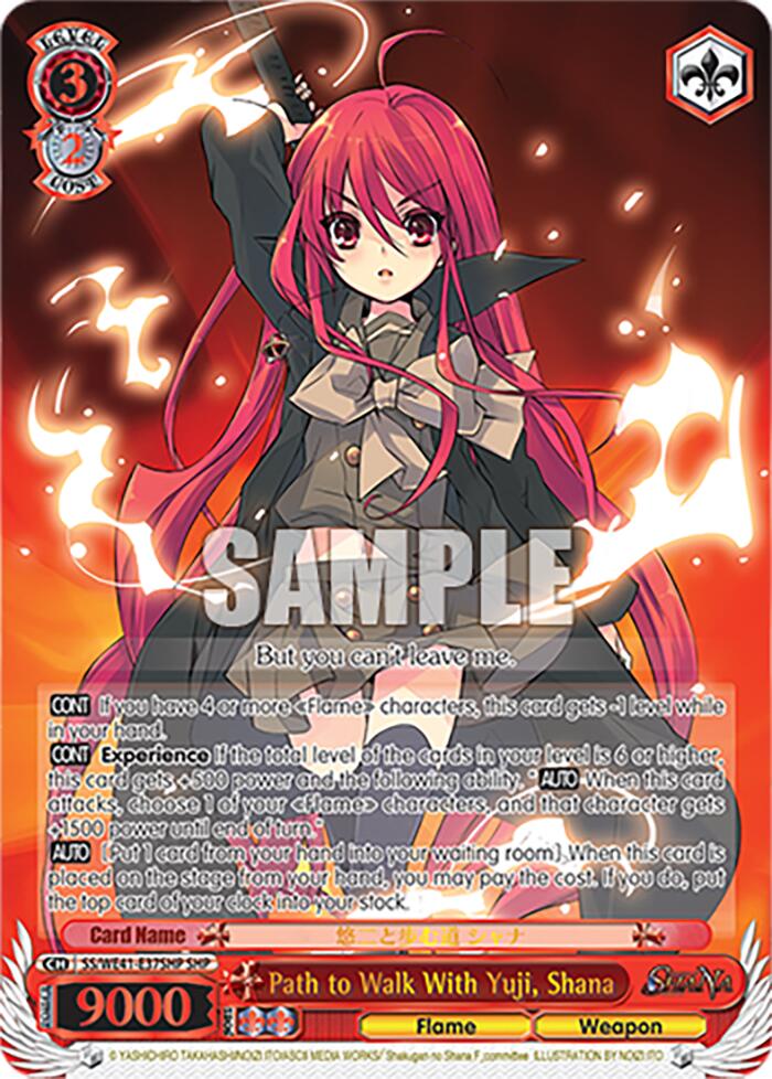 Path to Walk With Yuji, Shana (SS/WE41-E37SHP) - TCG Omega