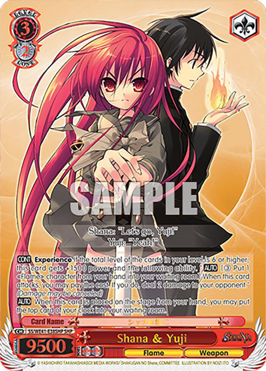 Shana & Yuji (SS/WE41-E38SHP) - TCG Omega