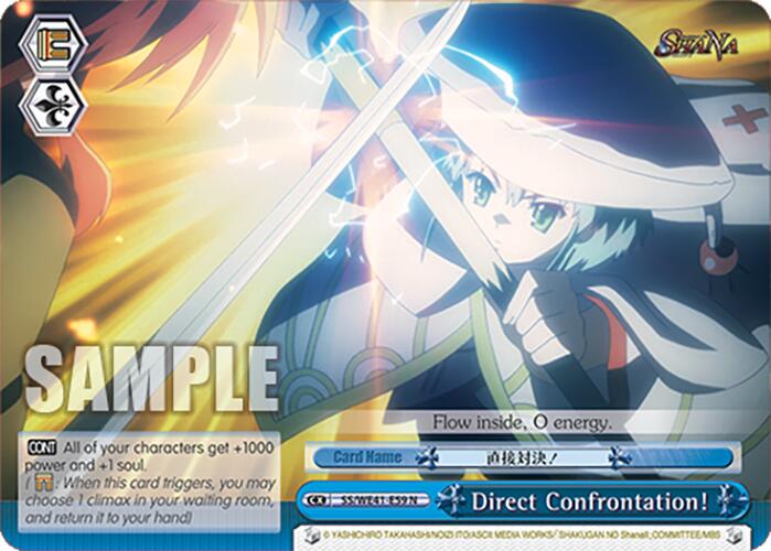 Direct Confrontation! (SS/WE41-E59) - TCG Omega