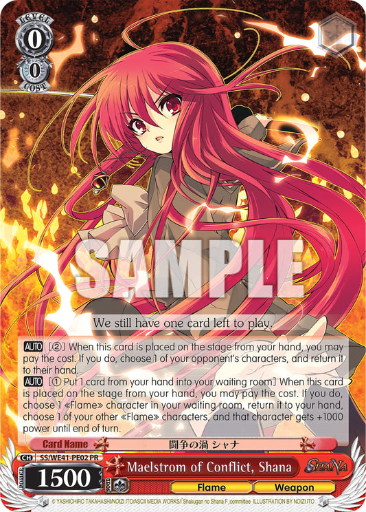 Maelstrom of Conflict, Shana (SS/WE41-PE02) - TCG Omega