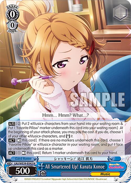 All Smartened Up! Kanata Konoe (LNJ/WE39-E042) - TCG Omega