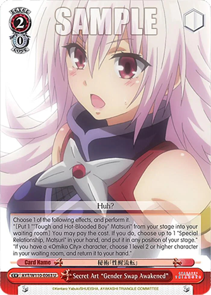 Secret Art "Gender Swap Awakened" [AYT - 063]