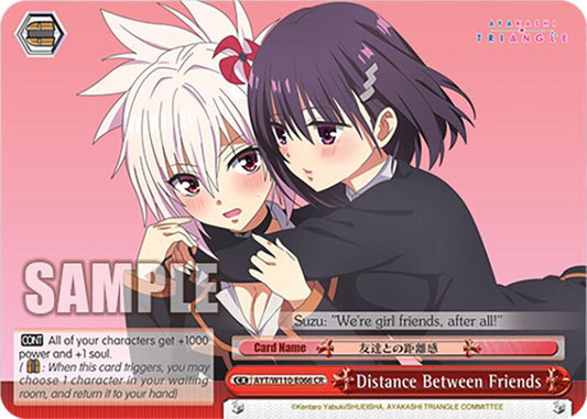 Distance Between Friends (AYT/W110-E066) - TCG Omega