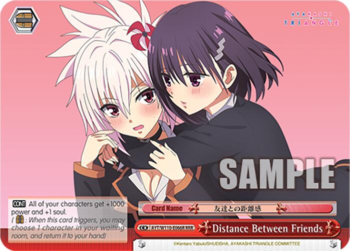 Distance Between Friends (AYT/W110-E066R) - TCG Omega