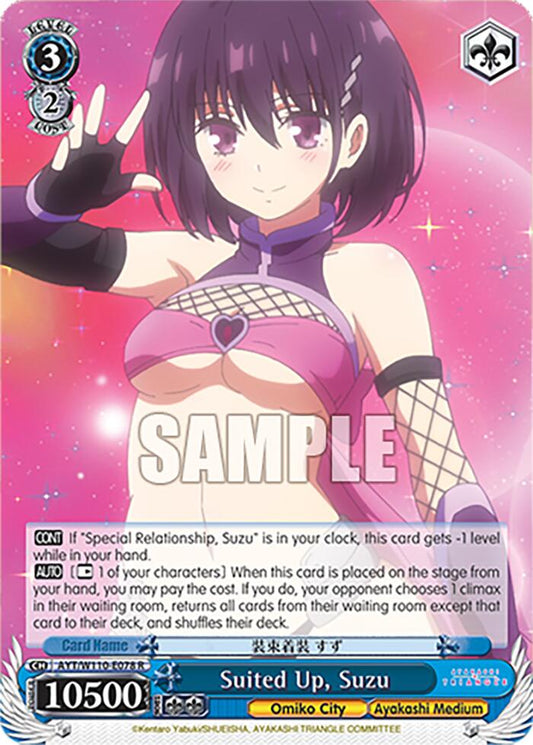 Suited Up, Suzu (AYT/W110-E078) - TCG Omega