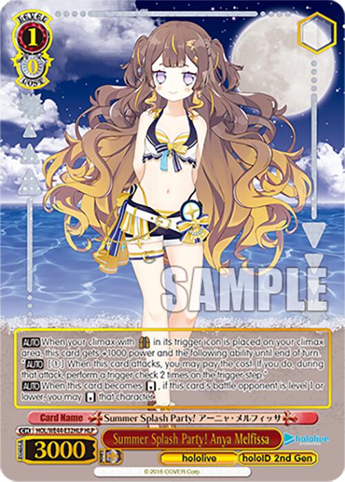 Summer Splash Party! Anya Melfissa (HOL/WE44-E32HLP) - TCG Omega