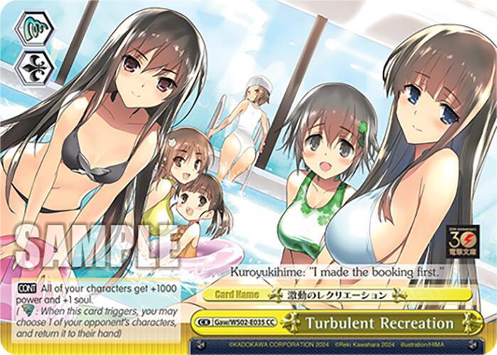 Turbulent Recreation [G** - 035]