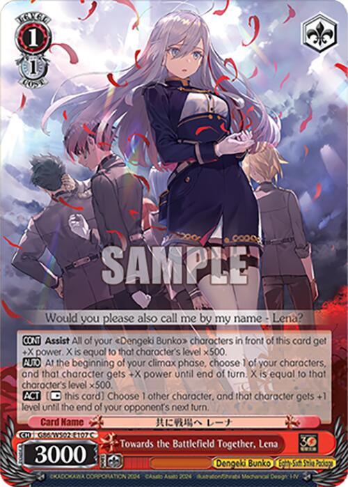 Towards the Battlefield Together, Lena [G** - 107]