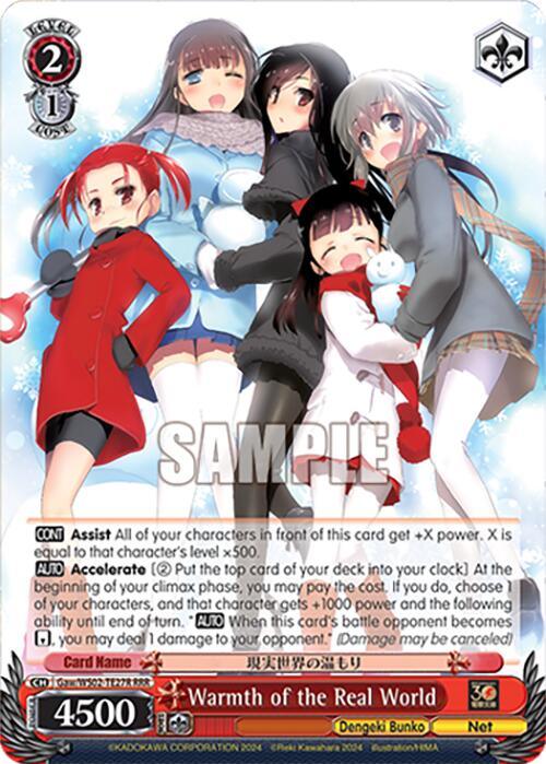 Warmth of the Real World (RRR) [G** - 027]