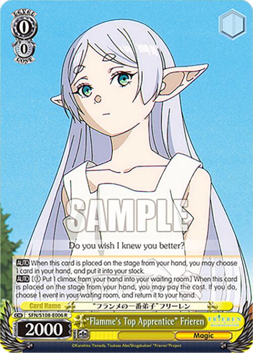 "Flamme's Top Apprentice" Frieren [SFN/S108 - SFN/S108-E006 R]