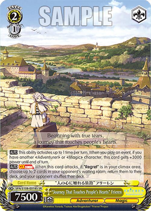 "Journey That Touches People's Hearts" Frieren (SR) [SFN/S108 - SFN/S108-E018S SR]