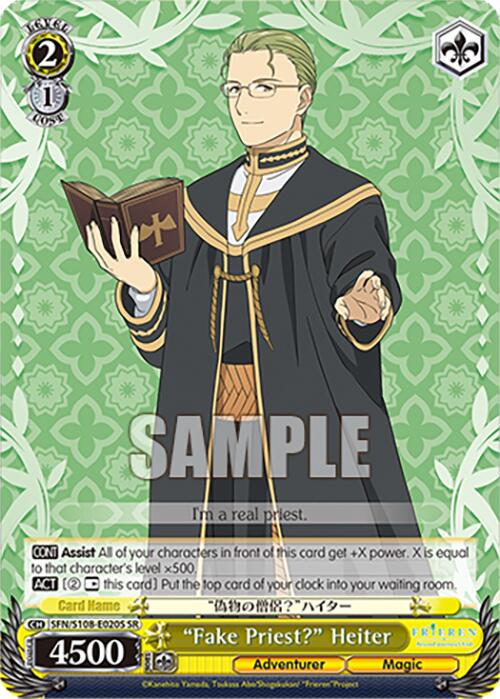 "Fake Priest?" Heiter (SR) [SFN/S108 - SFN/S108-E020S SR]