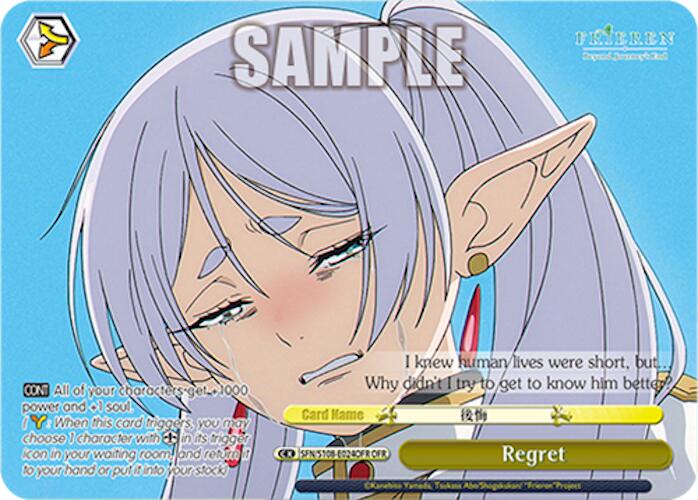 Regret (OFR) [SFN/S108 - SFN/S108-E024OFR OFR]