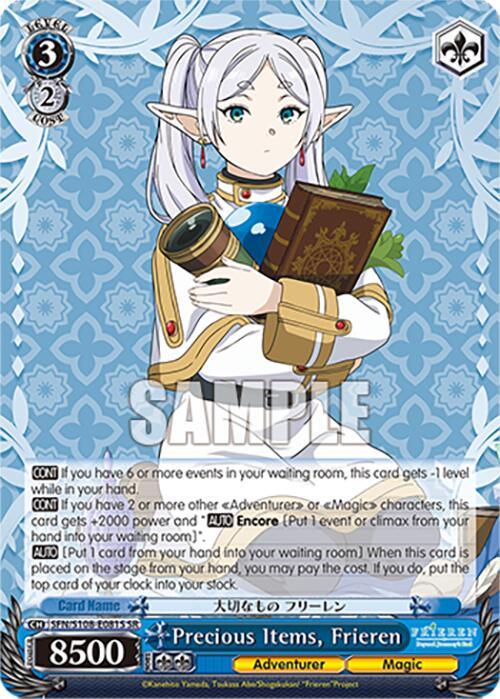 Precious Items, Frieren (SR) [SFN/S108 - SFN/S108-E081S SR]
