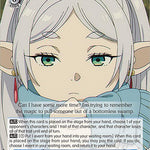 Thinking, Frieren (SR) [SFN/S108 - SFN/S108-E085S SR]