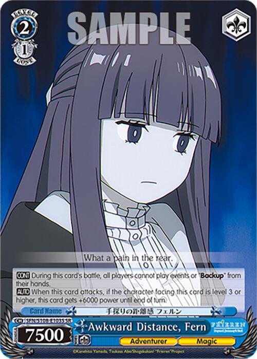 Awkward Distance, Fern (SR) [SFN/S108 - SFN/S108-E103S SR]