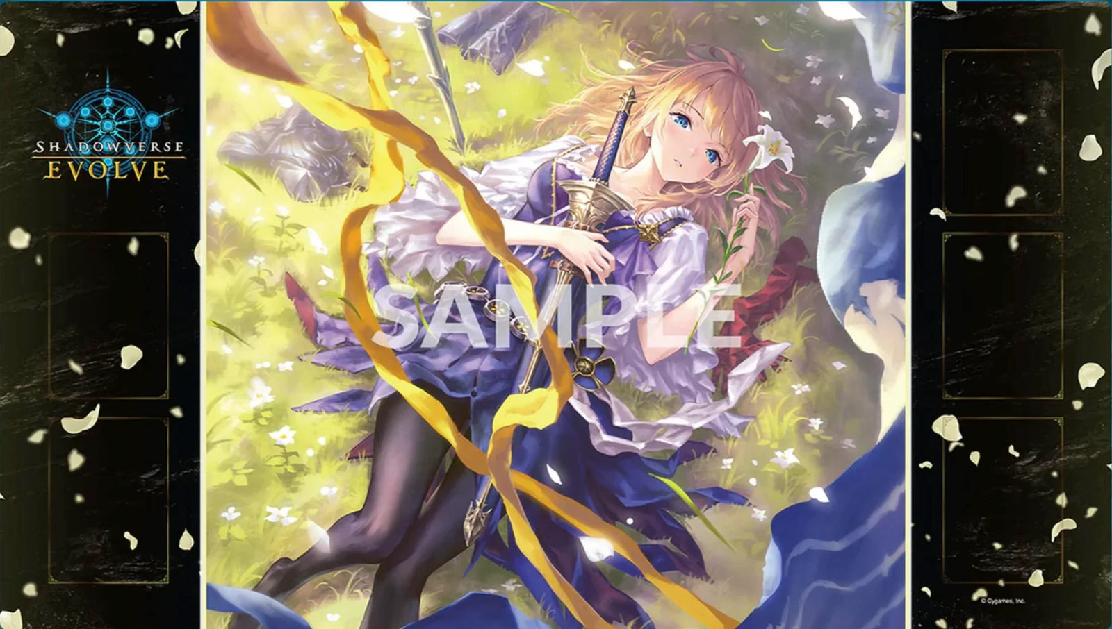 Bushiroad Supplies Rubber Playmat Vol. 5: Shadowverse: Evolve Design B: Jeanne, Beacon of Salvation