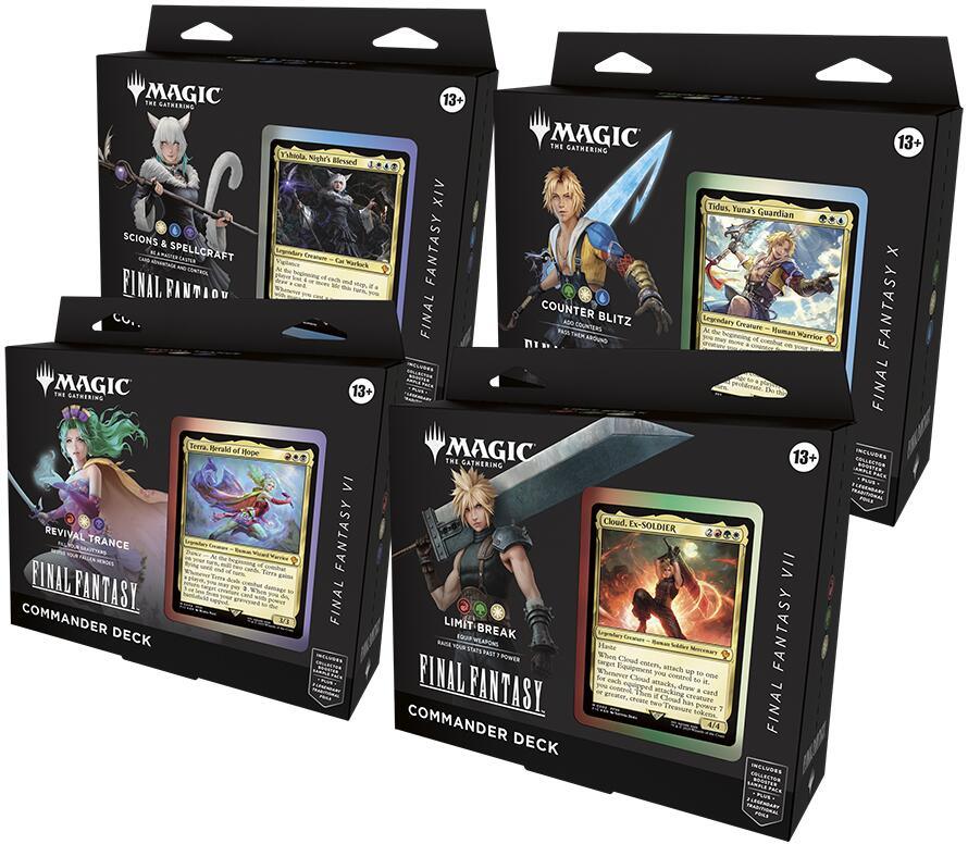 FINAL FANTASY Commander Deck Display [FIC]