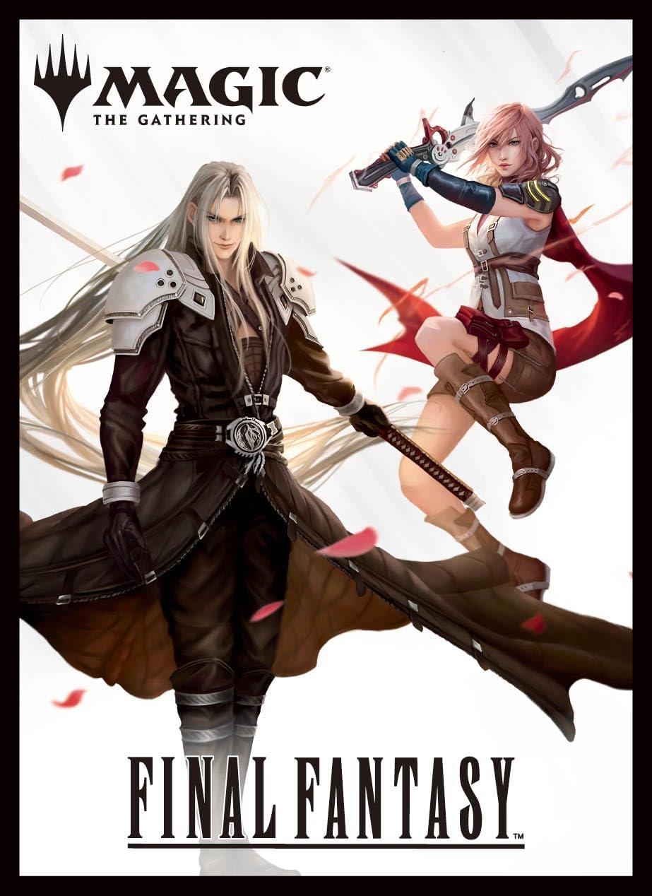 "MAGIC: The Gathering" "Final Fantasy" Players Card Sleeve MFS-04 Package Art Bundle