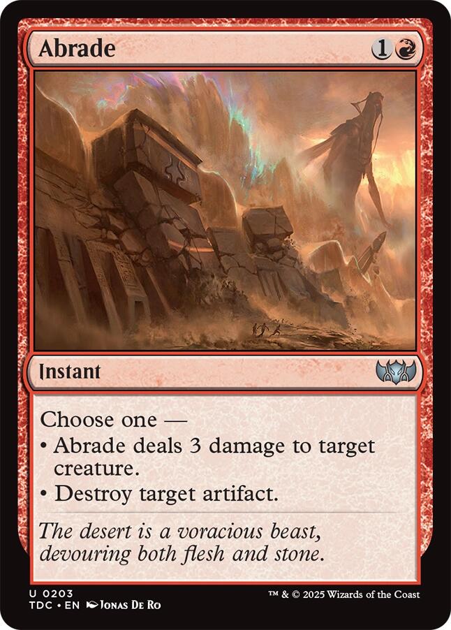Abrade [TDC - 203]