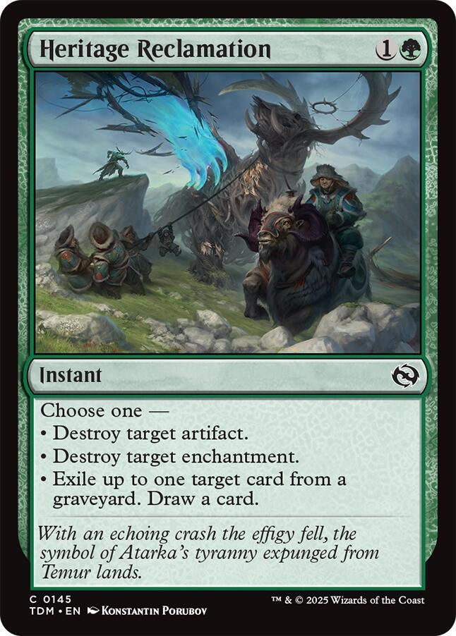 Heritage Reclamation [TDM - 145]