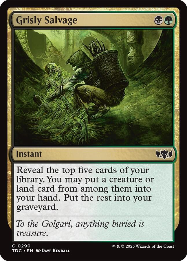Grisly Salvage [TDC - 290]