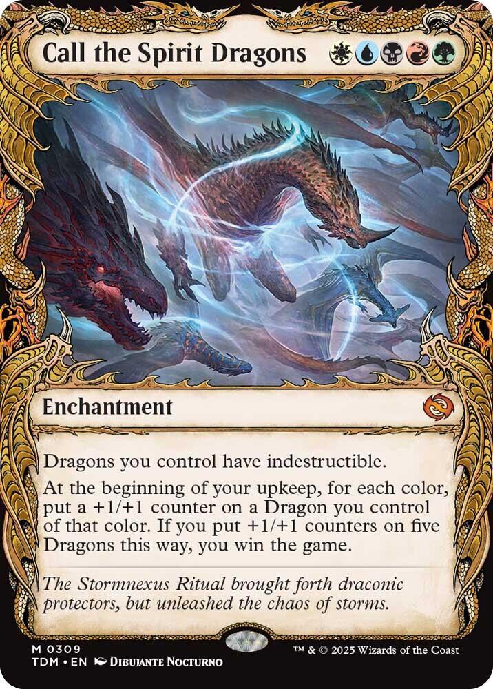 Call the Spirit Dragons (Showcase) [TDM - 309]