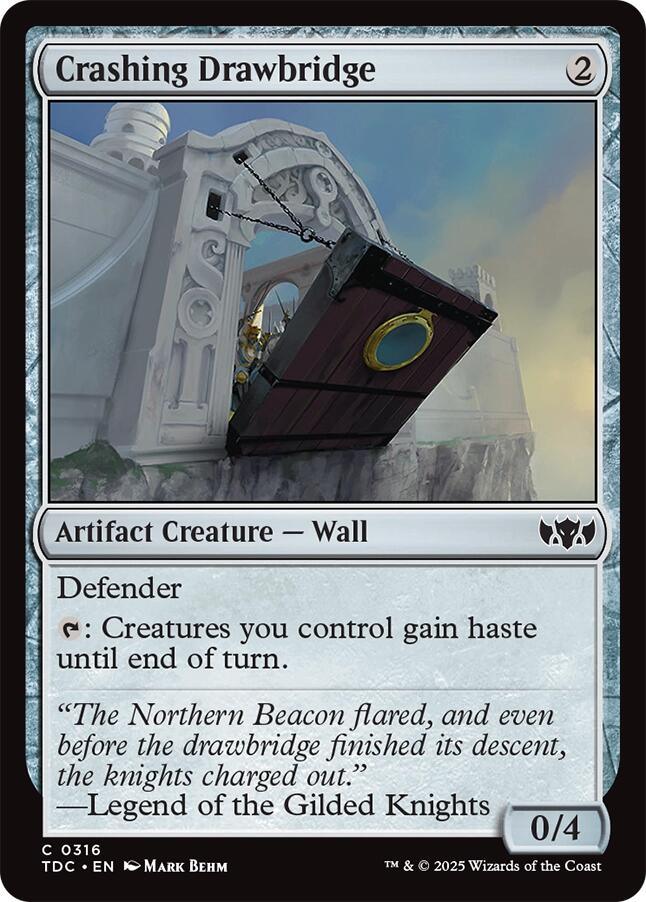 Crashing Drawbridge [TDC - 316]