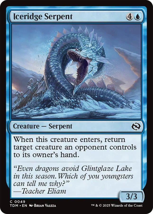 Iceridge Serpent [TDM - 49]