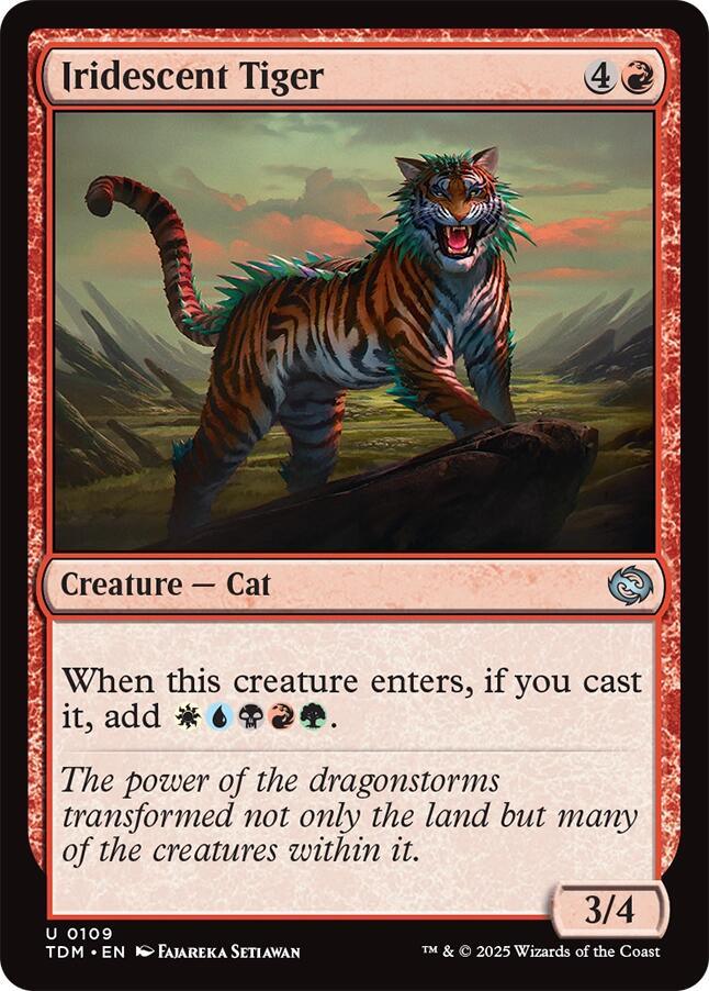 Iridescent Tiger [TDM - 109]