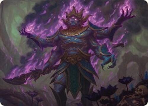 Rot-Curse Rakshasa Art Card (13/54) [AATDM - 13]