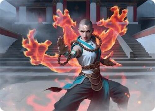 Flamehold Grappler Art Card (24/54) [AATDM - 24]