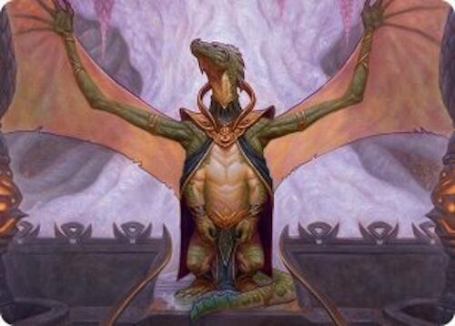 Kheru Goldkeeper Art Card (36/54) [AATDM - 36]
