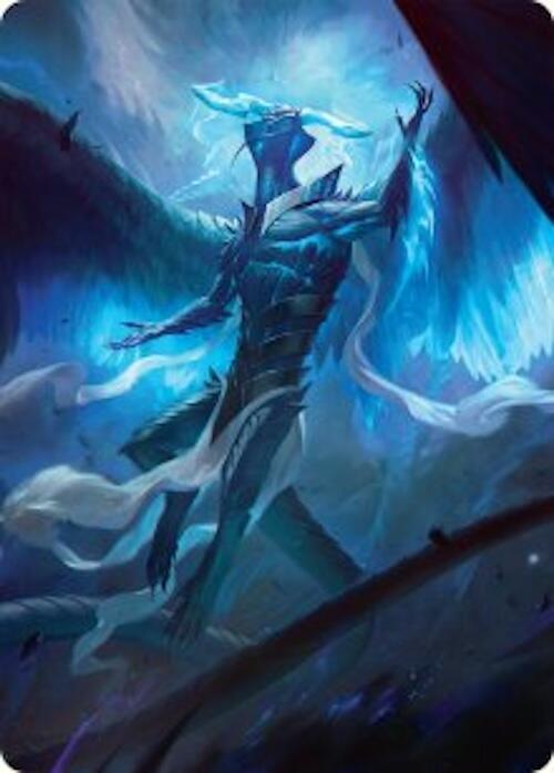 Ugin, Eye of the Storms Art Card (1/54) [AATDM - 1]