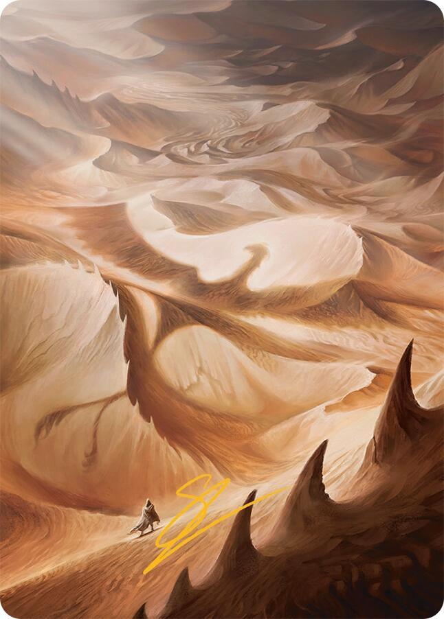 Plains Art Card (30/54) (Gold-Stamped Signature) [AATDM - 30]