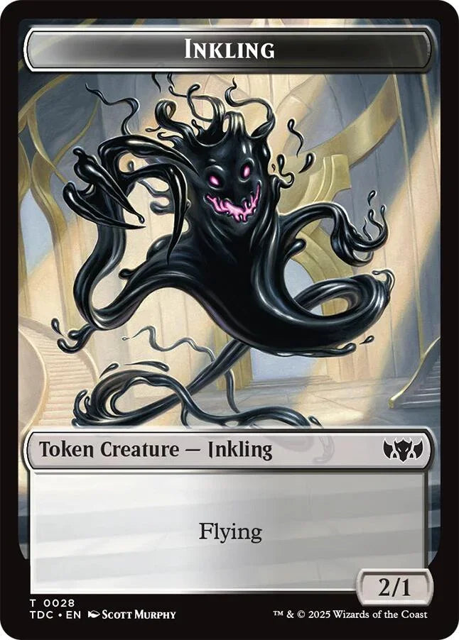 Inkling // Insect (0023) Double-Sided Token [TDC - 28 // 23]