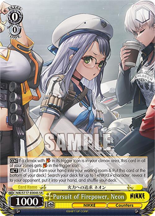 Pursuit of Firepower, Neon (SR) [NIK - NIK/S117-E004S SR]